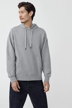 Ropa Canada Goose Hombre México - Huron Sudadera Con Capucha Grises ON9721453